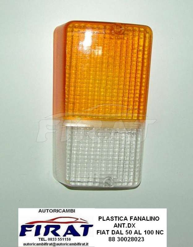 PLASTICA FANALINO FIAT 50 - 100 NC ANT.DX